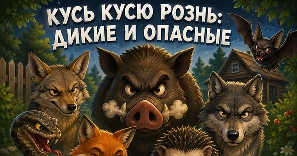 Осторожно, дача! Что делать при встрече с дикими животными