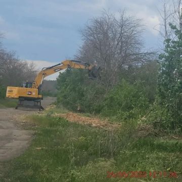 Ремонт автодороги в Славяносербске идет полным ходом