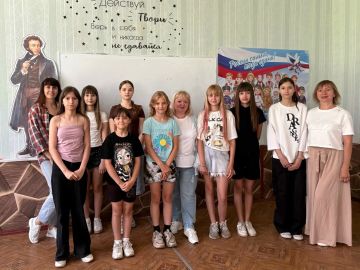 Педагоги дома творчества провели мастер-классы на площадке Белянской школы