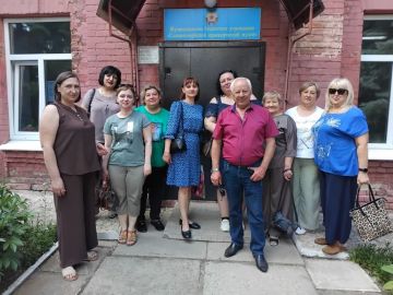 Сотрудники МБУ «Монолит» посетили Славяносербский краеведческий музей