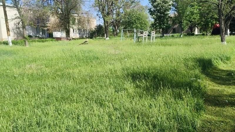 Просто порядок: как в Зориковке привели в порядок детскую площадку