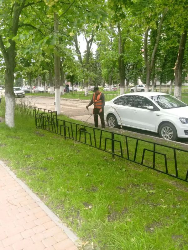 Андрей Рубанцов: Благоустройство территории нашего городского округа продолжается ежедневно