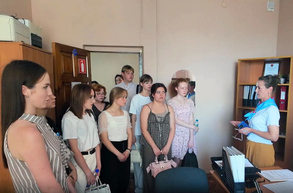 Проведен профтур для студентов