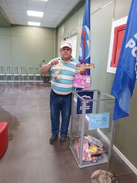 Благотворительная акция «Коробка храбрости»,организованная партией Единая Россия, продолжается