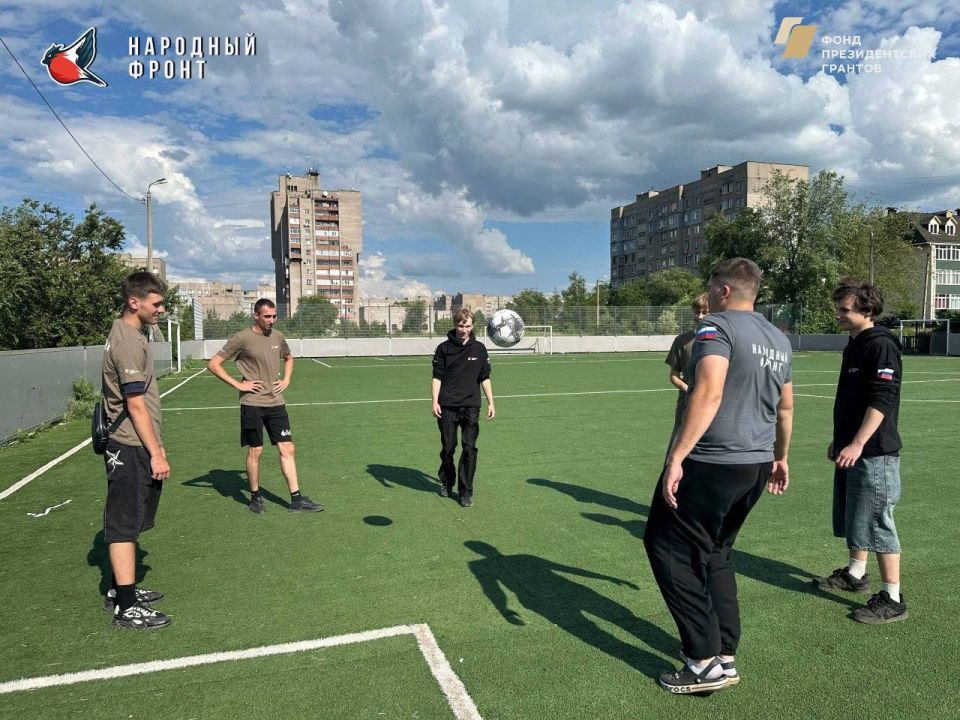 Молодёжка НФ ЛНР в действии! Молодёжка НФ ЛНР в действии!