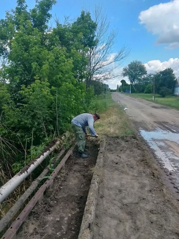 В городском округе продолжаются работы по благоустройству