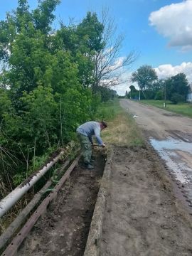 В городском округе продолжаются работы по благоустройству