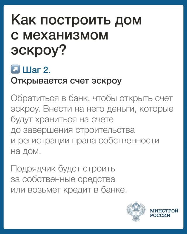 «О строительстве жилых домов по договорам строительного подряда с использованием счетов эскроу» «О строительстве жилых домов по договорам строительного подряда с использованием счетов эскроу»