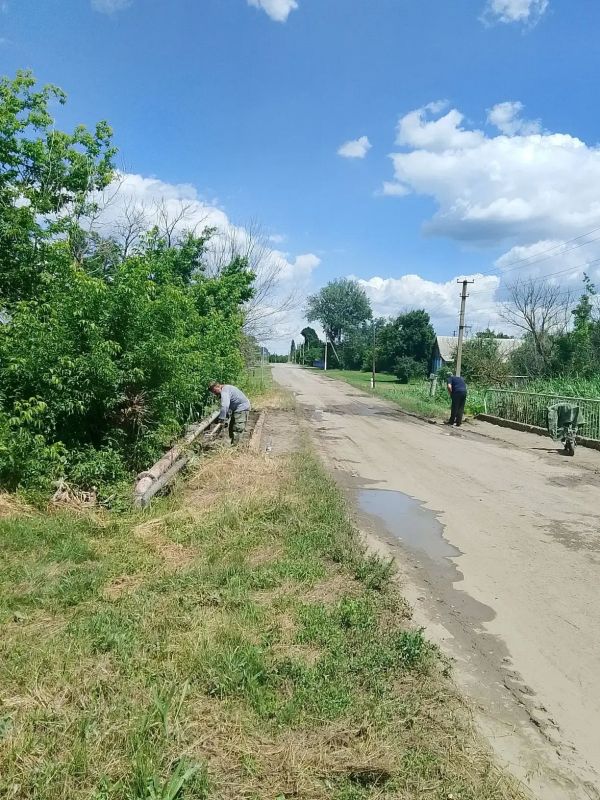 В городском округе продолжаются работы по благоустройству В городском округе продолжаются работы по благоустройству