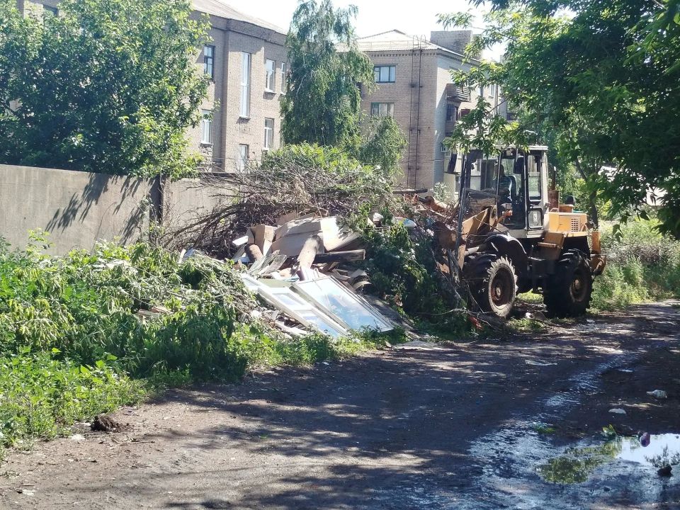В городе Петровское ликвидирована несанкционированная свалка В городе Петровское ликвидирована несанкционированная свалка