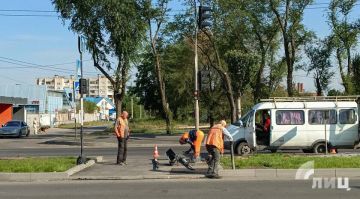 Московские строители завершили ремонт первого участка улицы Буденного в Луганске протяженностью 2,3 км, а также уложили первый слой асфальта на втором участке аналогичной длины
