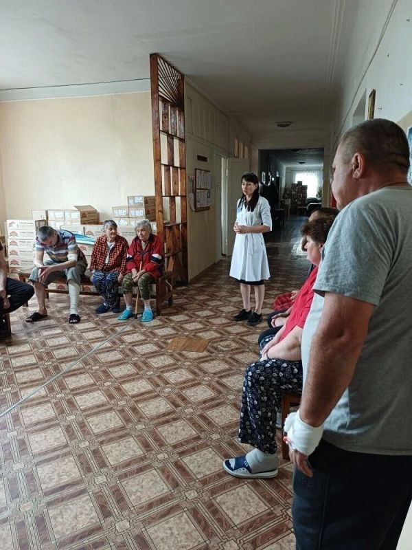 Выступление врача нарколога - психиатра Ветчинниковой Т. А. в школе здоровья "Активная и продолжительная жизнь" в хирургическом отделении Выступление врача нарколога - психиатра Ветчинниковой Т. А. в школе здоровья "Активная и продолжительная жизнь" в хирургическом отделении