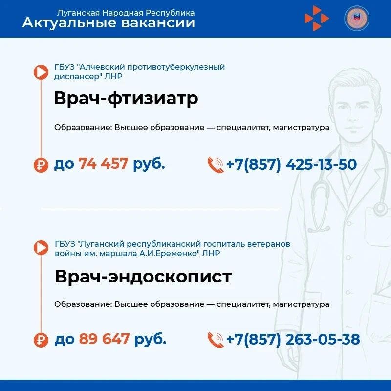 Представляем свежую подборку вакансий, приуроченную ко Дню медицинского работника Представляем свежую подборку вакансий, приуроченную ко Дню медицинского работника