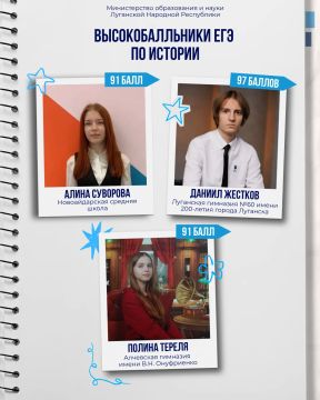 Стали известны имена высокобалльников по ЕГЭ!