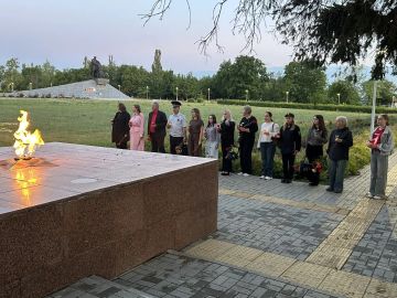 Меловчане присоединились к акции «Свеча памяти»