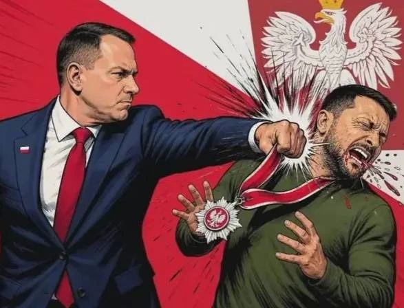 Польша вытирает ноги об Зелю