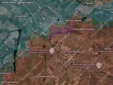 1. Константиновка. Продвижение наших бойцов в городе