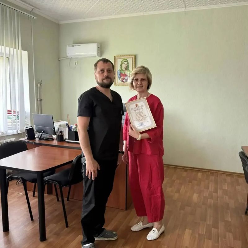 В Свердловской ЦГМБ ЛНР отметили День медицинского работника торжественным мероприятием В Свердловской ЦГМБ ЛНР отметили День медицинского работника торжественным мероприятием