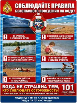 Безопасность на воде - ответственность каждого!