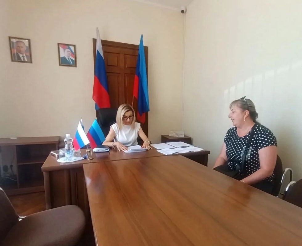 Заместитель Главы Администрации города Луганска провела личный прием граждан Заместитель Главы Администрации города Луганска провела личный прием граждан