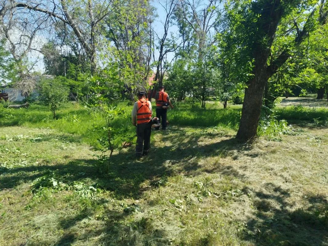 Благоустройство территорий городского округа продолжается Благоустройство территорий городского округа продолжается