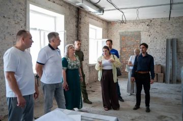 Новый молодежный центр «Юность» общей площадью более 830 кв. м планируют открыть в Луганске ко Дню города