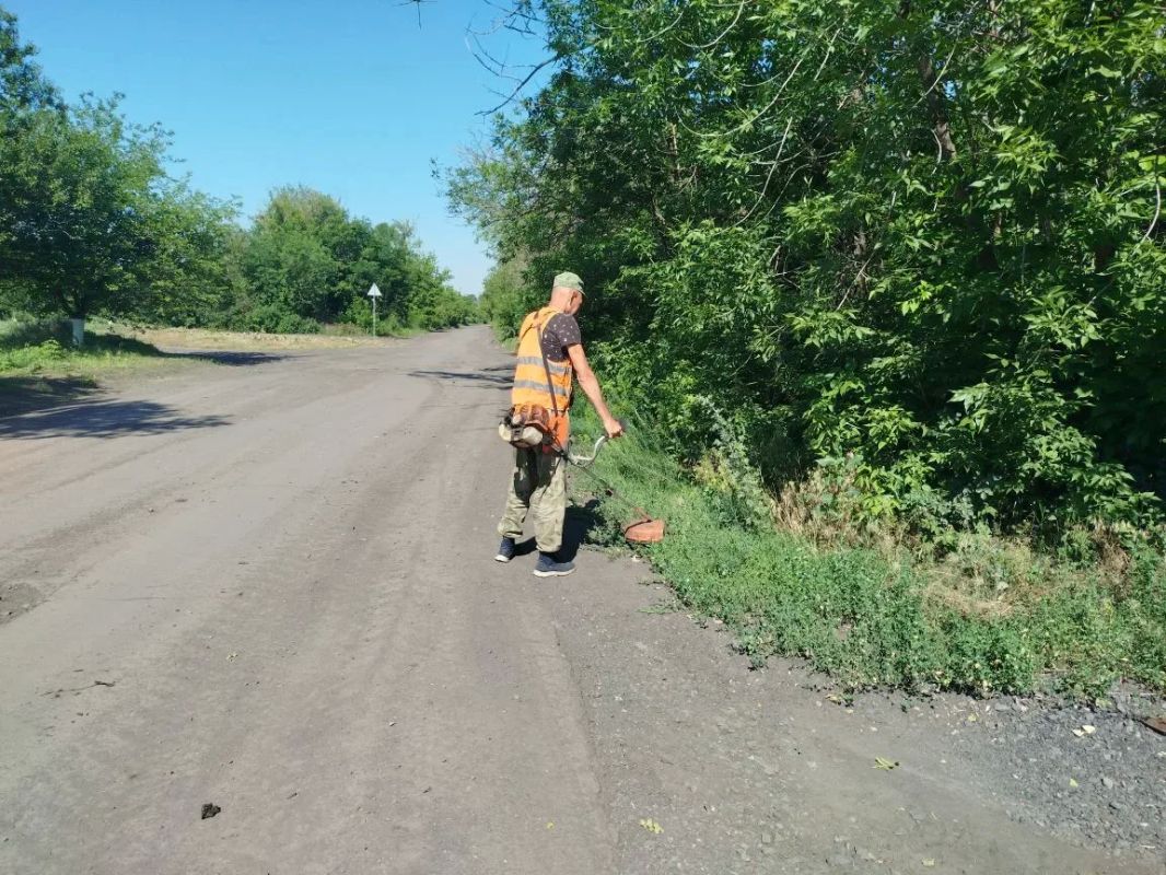 Благоустройство территорий городского округа продолжается Благоустройство территорий городского округа продолжается