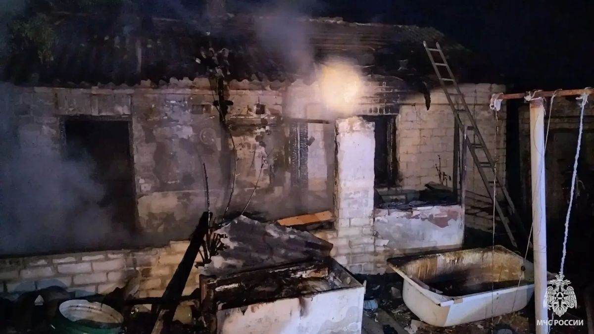 В Успенке на пожаре пострадал подросток
