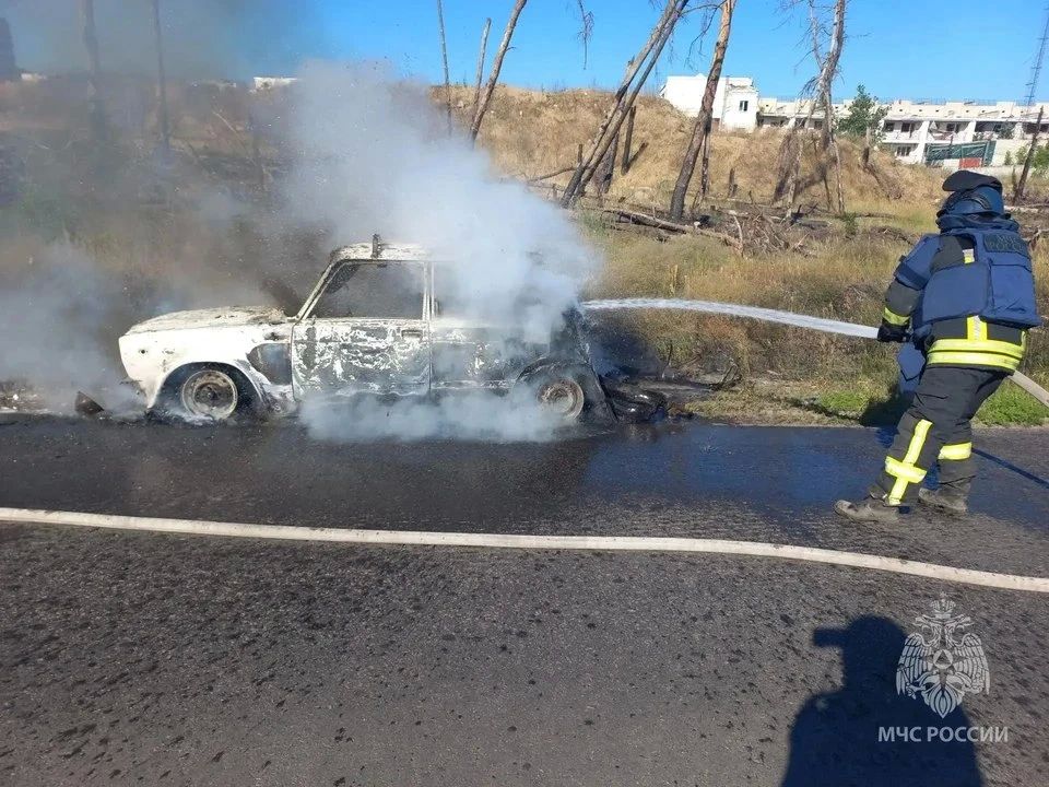 В ЛНР ликвидированы последствия атак БПЛА