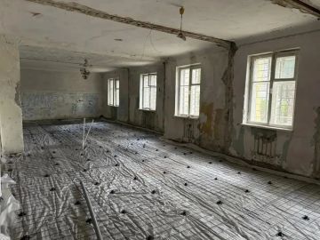 В Лутугинской поликлинике начался капремонт первой части детского отделения