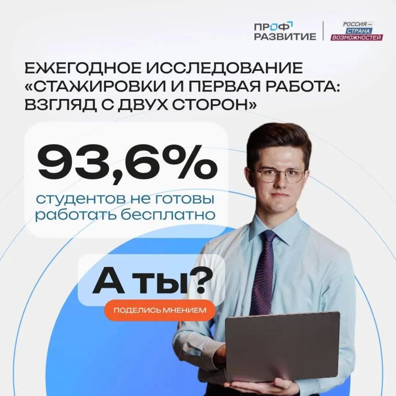 Стартовало исследование «Стажировки и первая работа: взгляд с двух сторон»