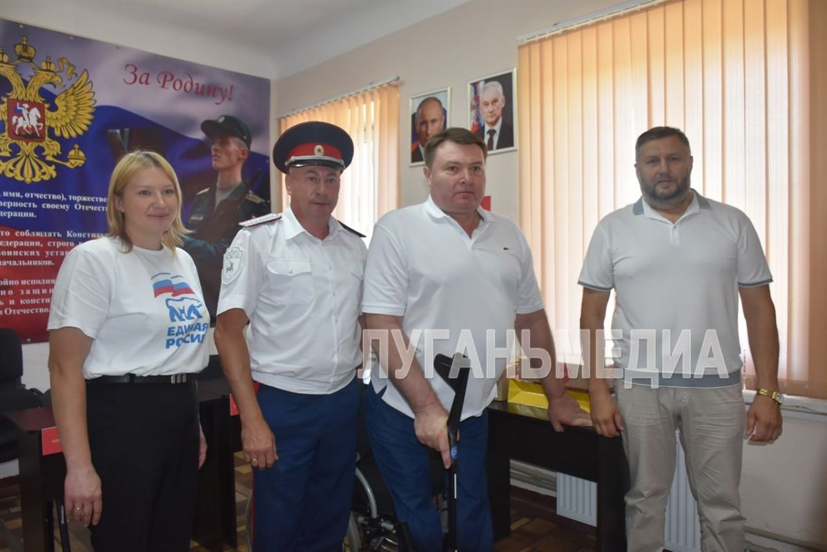 В Лутугинском округе чествовали ветеранов СВО В Лутугинском округе чествовали ветеранов СВО