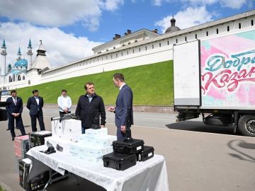 Казань отправила гуманитарный груз для восстановления инфраструктуры Лисичанска