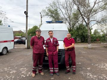 Пациент из Луганска выразил благодарность сразу двум бригадам скорой помощи