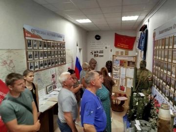 В Новоайдарском музее открылась выставка «Их имена в наших сердцах!»