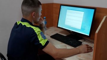 Антрацитовский полицейский представил регион на Всероссийском конкурсе профмастерства среди сотрудников ДПС