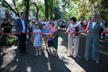 Дети тоже не остались в стороне