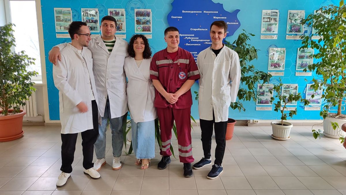 Ординаторы ЛГМУ прошли аттестацию и сдали экзамены на базе Луганского центра медицины катастроф Ординаторы ЛГМУ прошли аттестацию и сдали экзамены на базе Луганского центра медицины катастроф