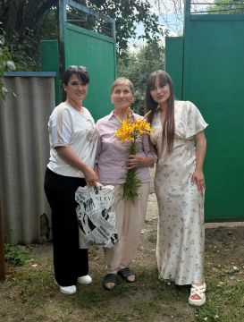 Сегодня, 3 июля 2026 года, Петровский отдел жизнеобеспечения поздравил с 85-летним юбилеем Медоренко Александру Михайловну!