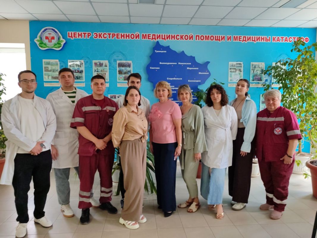 Ординаторы ЛГМУ прошли аттестацию и сдали экзамены на базе Луганского центра медицины катастроф