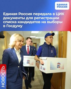 Светлана Алёшина: «Единая Россия» передала документы в ЦИК и начала отсчет до выборов