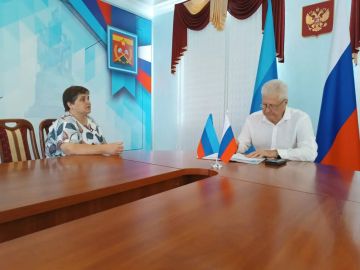 Сергей Козенко: Сегодня провел личный прием граждан в Администрации округа
