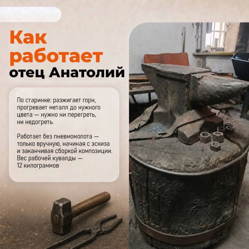 «Между молотом и молитвой»: два мастера, два ритма, одно ремесло «Между молотом и молитвой»: два мастера, два ритма, одно ремесло