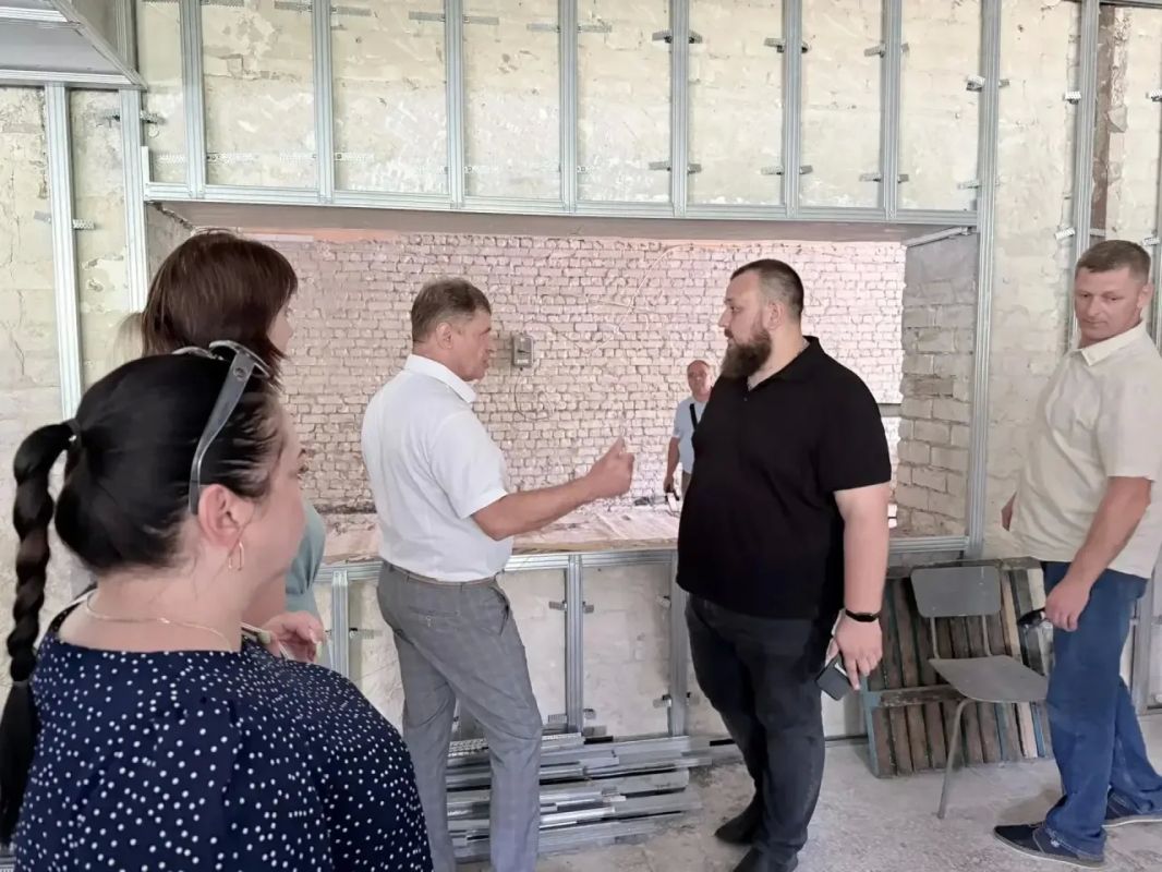 Иван Санаев: Продолжаем контролировать ход капитального ремонта образовательных учреждений Иван Санаев: Продолжаем контролировать ход капитального ремонта образовательных учреждений