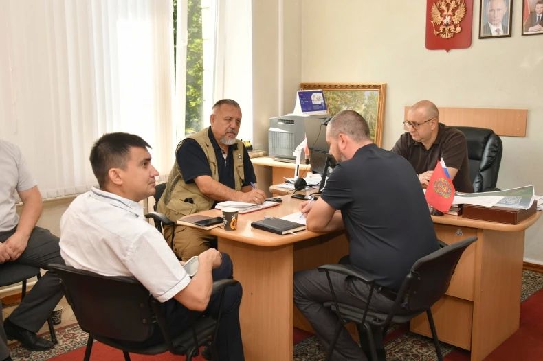 В Свердловском округе состоялась видеоконференция, посвященная восстановлению муниципальной инфраструктуры