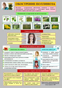 Осторожно: сезон поллиноза!