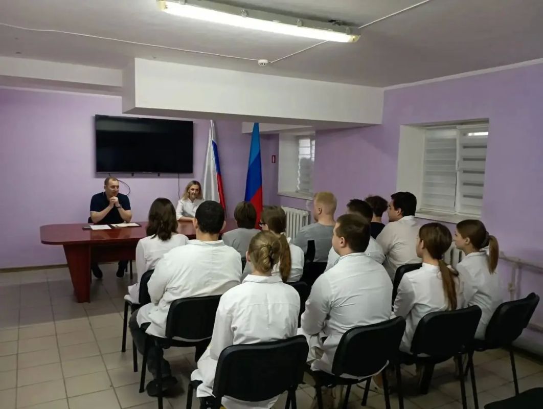 Встреча главного врача со студентами