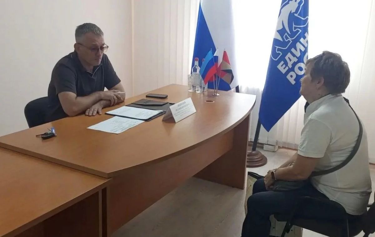 Состоялся прием граждан. Состоялся прием граждан.