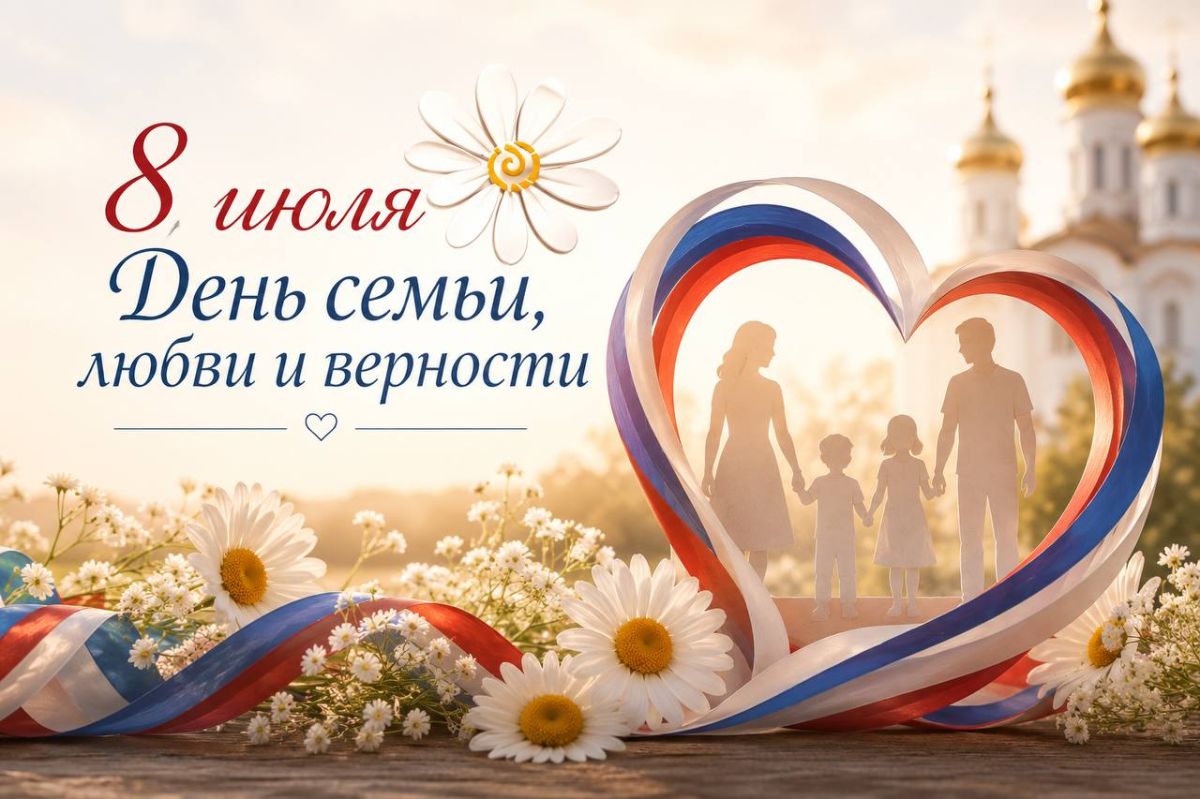8 июля — День семьи, любви и верности