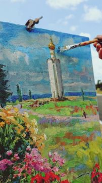 Художники ЛНР — на легендарной земле Прохоровского поля!